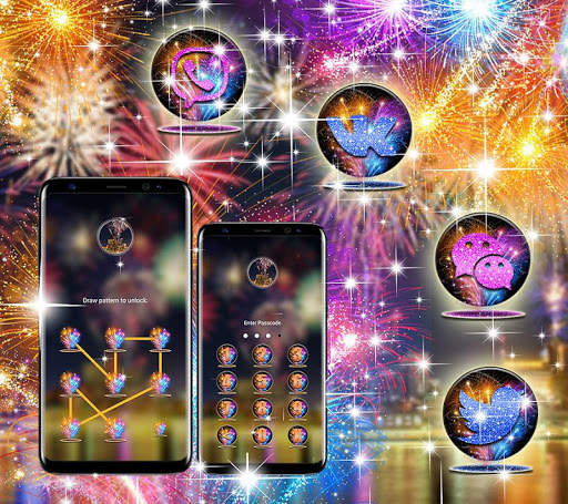 Happy New Year Launcher Theme screenshot 3