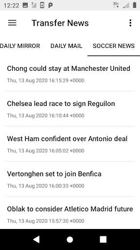 Football Transfer News: Live screenshot 5
