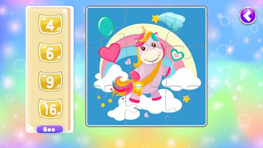 Toddler Jigsaw Puzzle Unicorn screenshot 5
