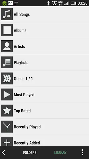 Poweramp Sensify 2 تصوير الشاشة