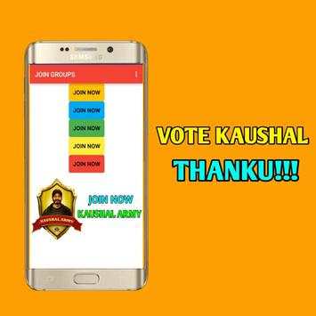 Kaushal army(official) screenshot 2