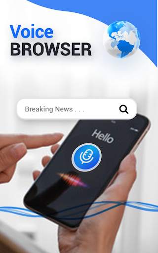 Fast Voice Browser & Web Voice Search screenshot 1