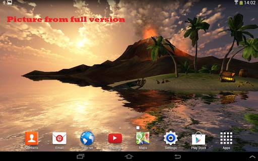 3D Volcano Live Wallpaper FREE screenshot 20