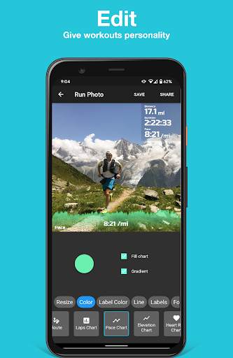 Run Photo - Add Garmin or Strava stats to pictures screenshot 2
