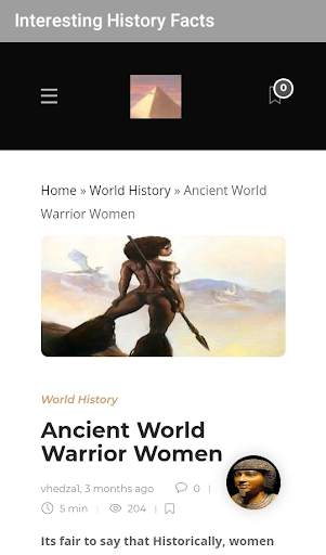 Interesting History Facts 7 تصوير الشاشة