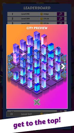 Merge City: idle city building game screenshot 4