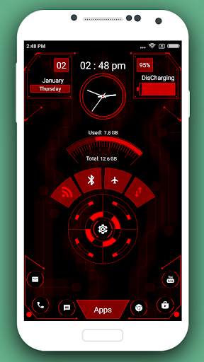 Innovatory Launcher 2021 - hitech homescreen screenshot 14