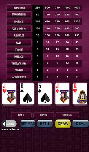 Super Deluxe Video Poker screenshot 10