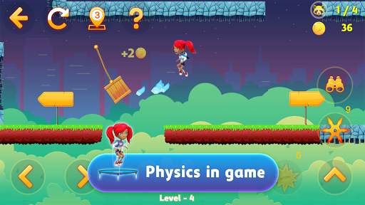 Adventure platform game "Tricky Liza" offline screenshot 2