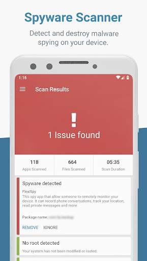 Certo Mobile Security: Anti Spyware & Spy Detector 2 تصوير الشاشة