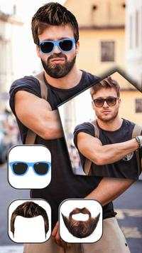 Man Photo Editing - Beard & Mustache Photo Editor screenshot 2