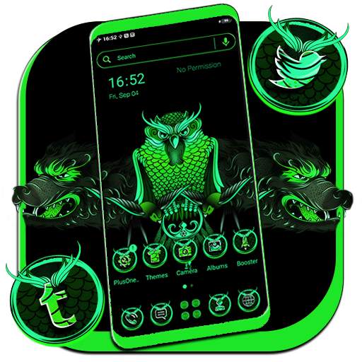 Angry Owl Green Theme 1.2