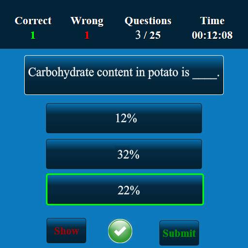 Food Science MCQ screenshot 4