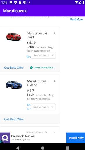 Car Price In India स्क्रीनशॉट 3