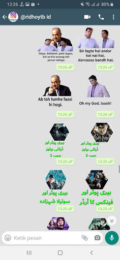 Sticker Wa Urdu Pashto WAStickerApps screenshot 5