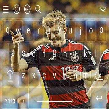 Keyboard For Toni Kroos screenshot 2