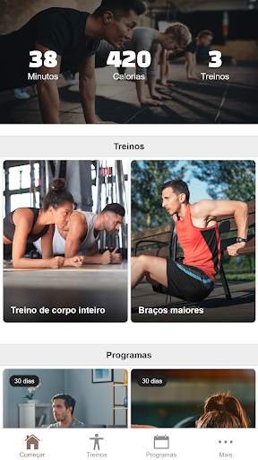 Musculação em casa screenshot 1