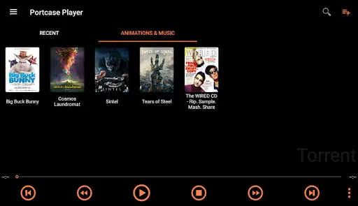 Portcase Player : Torrent & IPTV screenshot 5