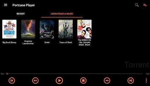 Portcase Player : Torrent & IPTV screenshot 5