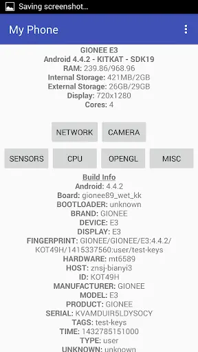 My Phone screenshot 2