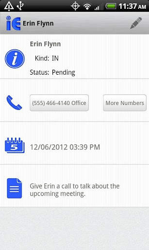 iE Mobile screenshot 2
