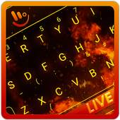 Live 3D Cool Flaming Fire Keyboard Theme 6.6.2.2019