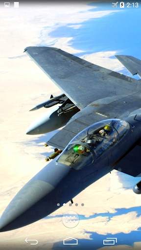 Jet Fighters Live Wallpaper screenshot 1