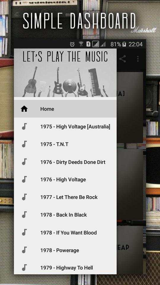 ACDC Music Hits screenshot 1