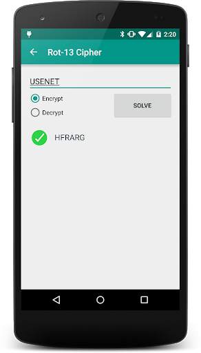 Cipher Solver 5 تصوير الشاشة
