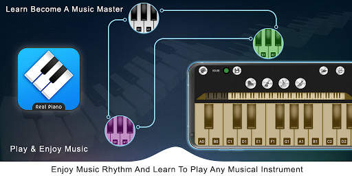 Real Piano App - Perfect Piano For Learning screenshot 1