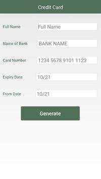 Fake Credit Card Maker screenshot 4