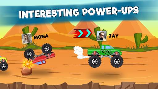 Car Race - Down The Hill Offroad Adventure Game screenshot 3