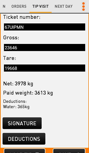 Driver App screenshot 2