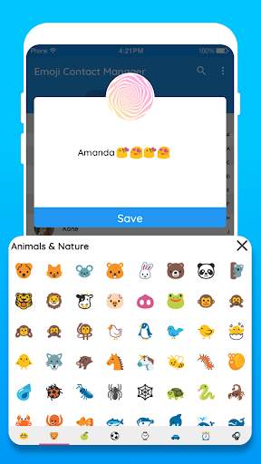Emoji Contact: Contact Emoji Maker screenshot 4
