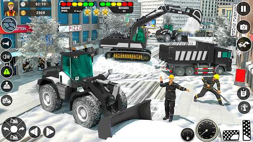 Grand Snow Excavator Simulator screenshot 7