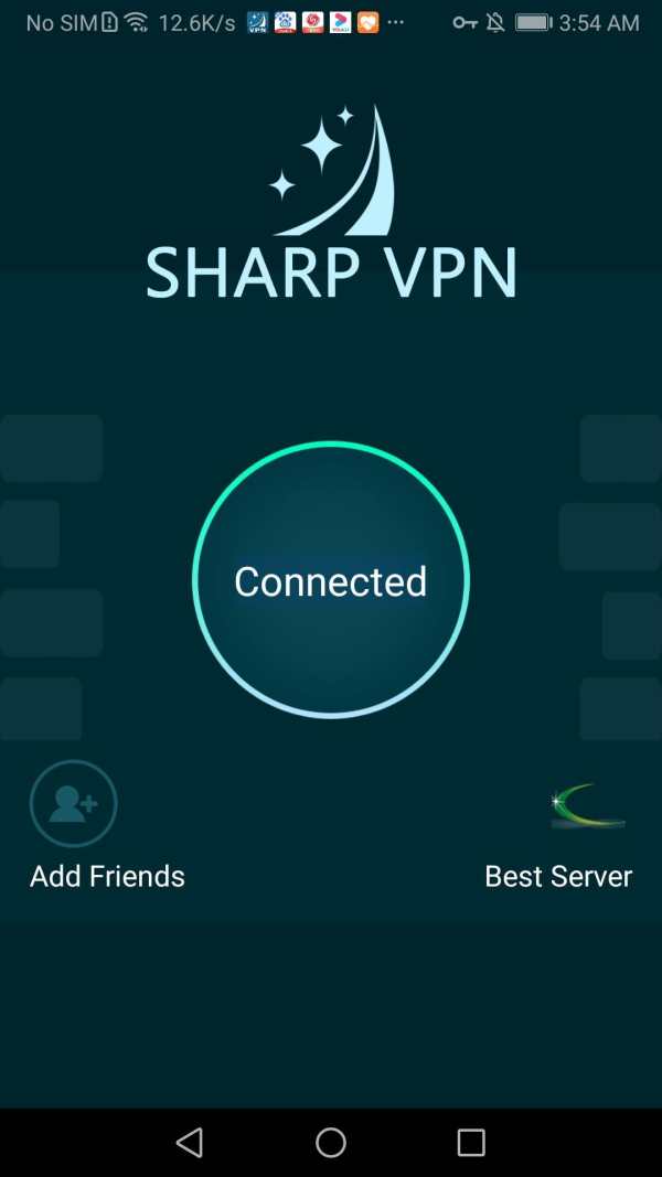 SharpVPN  -  Free Proxy VPN screenshot 4