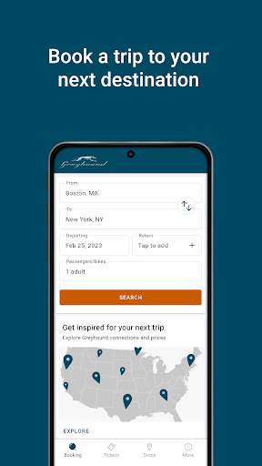Greyhound: Buy Bus Tickets screenshot 1
