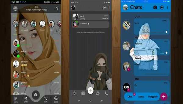 Tema GB Transparan For WA screenshot 1