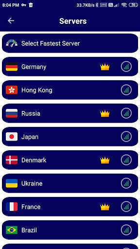 Skyblue VPN screenshot 3