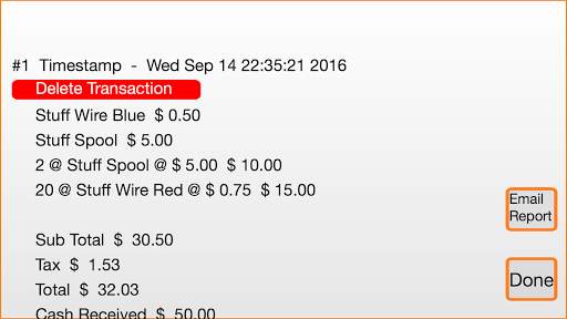 mTotal POS | Cash Register screenshot 1