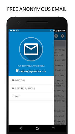 SpamBox - Anonymous Temp Email скриншот 3