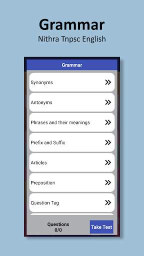 TNPSC English CCSE II 2021 CCSE 4 Exam App screenshot 4