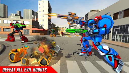 Police robot Car Chase screenshot 4