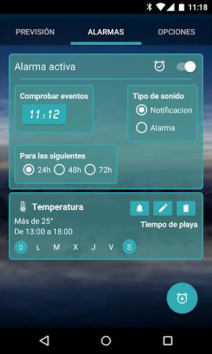 Alarmas de Clima Personales screenshot 4