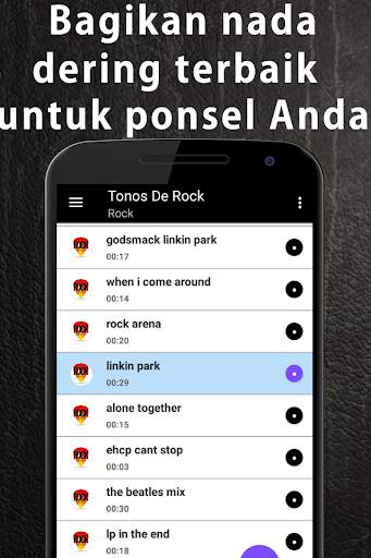 nada dering batu nada dering logam berat screenshot 4