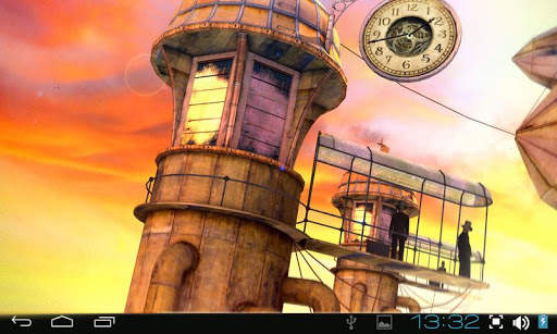 3D Steampunk Travel Pro lwp screenshot 12