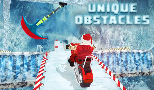 Chrismas Impossible Bike Stunt 3D screenshot 2
