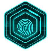 Tech FingerPrint Style Keyboard Theme on 9Apps