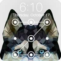 Siberian Husky ART HD Free PIN Lock Screen logo