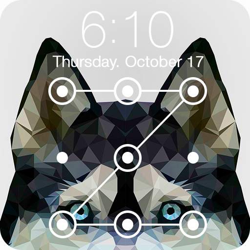 Siberian Husky ART HD Free PIN Lock Screen 1.0